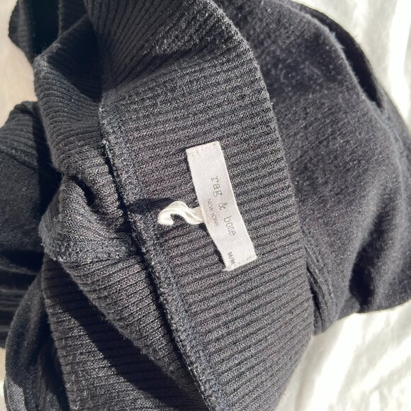 Rag & Bone Black City Lounge Pants - size L - Picture 12 of 12